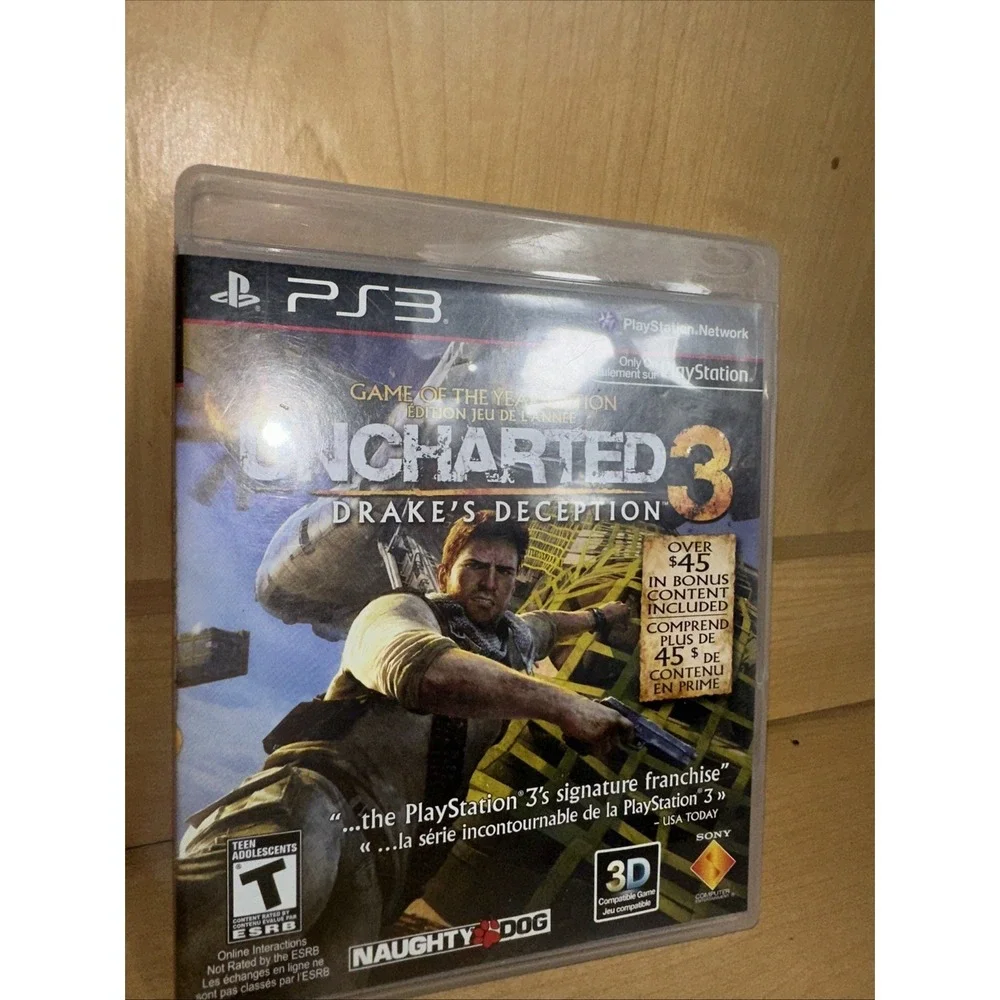 Uncharted 3: Drake's Deception - GOTY Edition (Sony PlayStation 3)